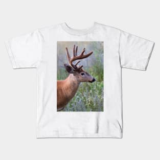 White-tailed deer Buck Kids T-Shirt